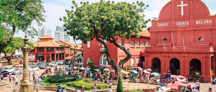 Keindahan Sejarah Melaka: Foto Pemandangan Kota Warisan UNESCO